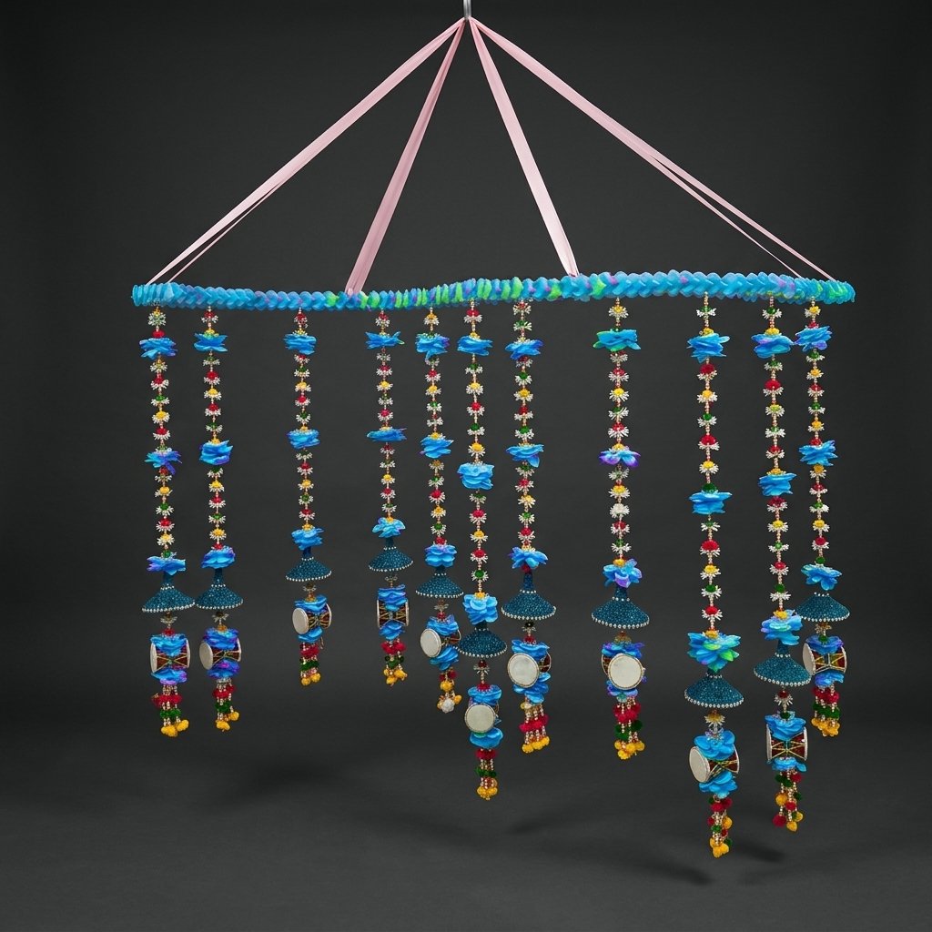 Traditional Indian Toran Chandelier