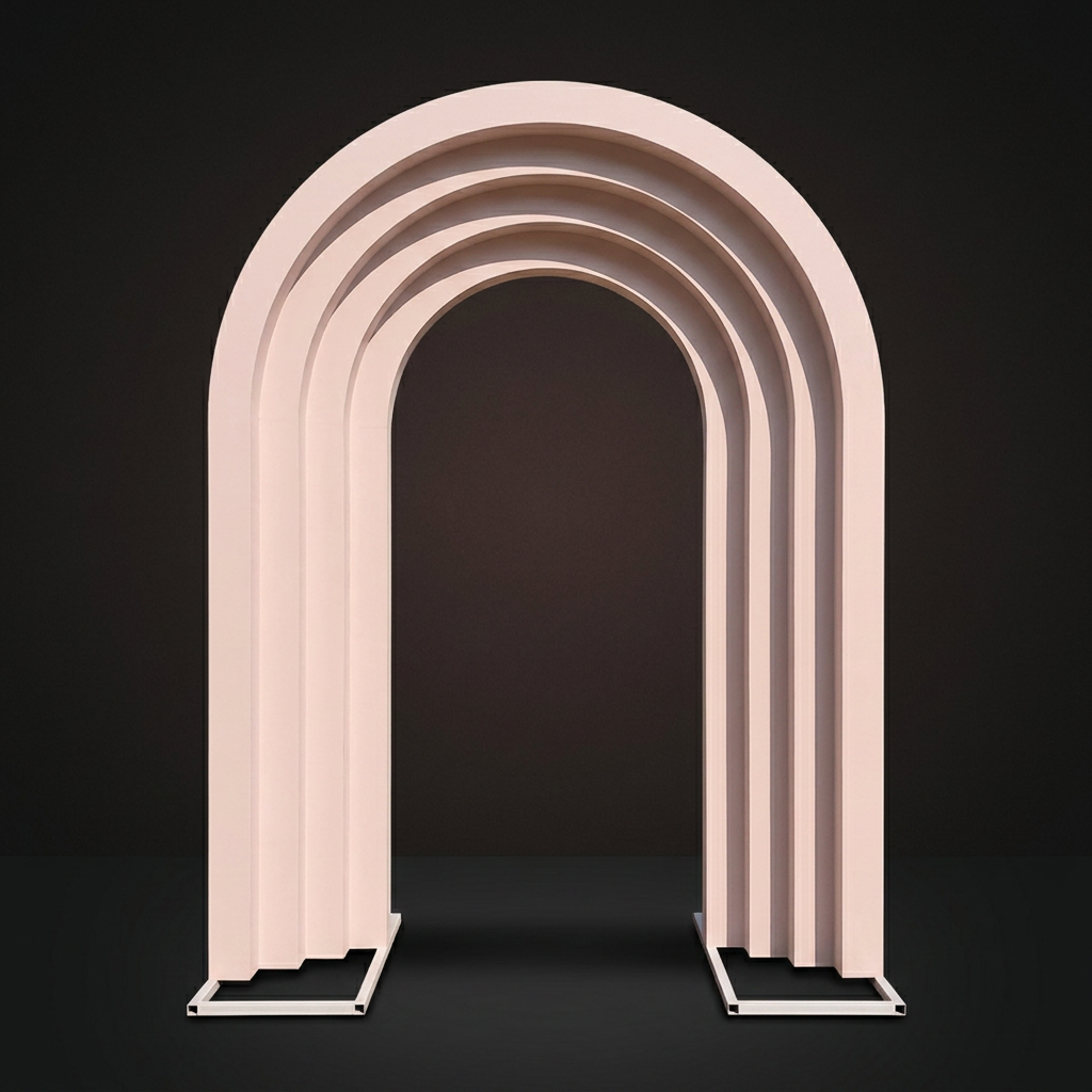 Classic Arch Gate in Blush