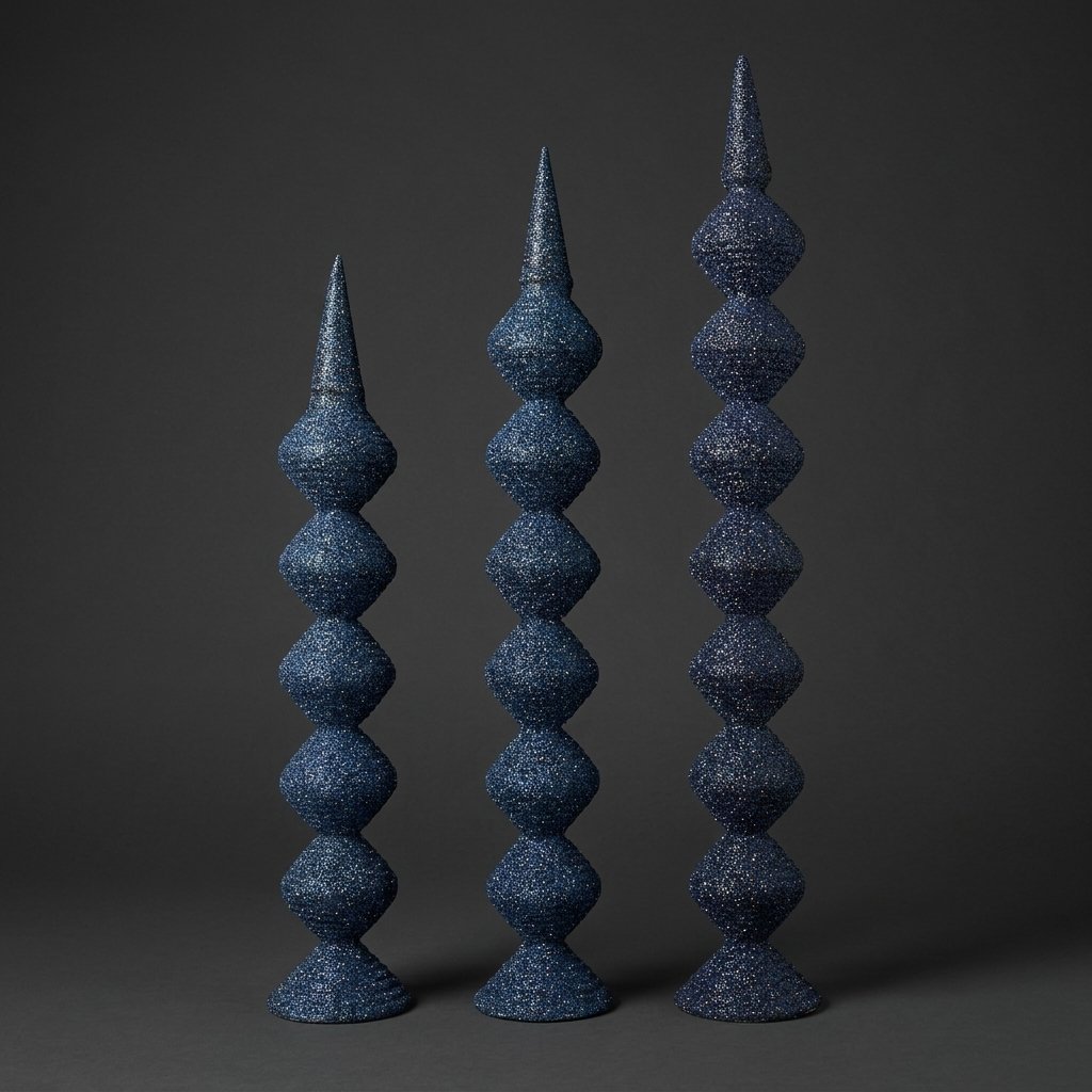 Glittering Beaded Spire Set