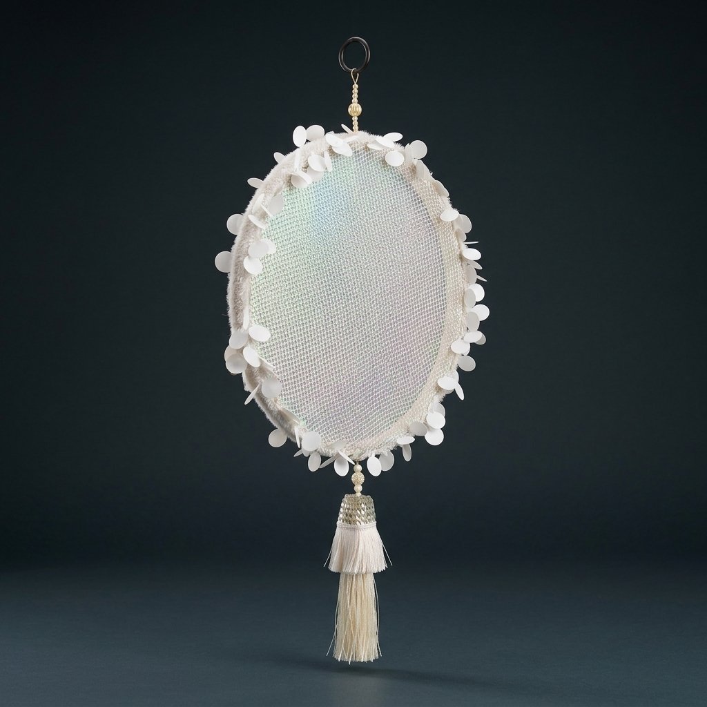 Embellished Oval Wall Hanging