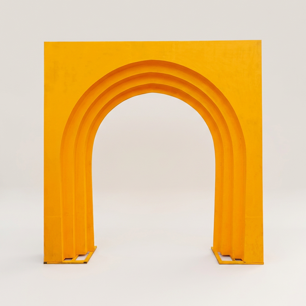 Sunrise Arch Gate in Marigold