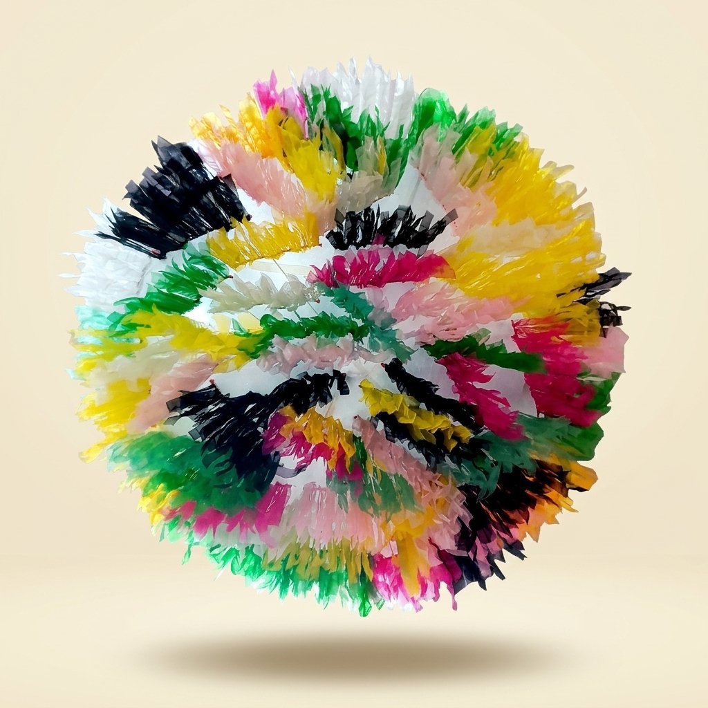 Multicolor Feather Wall Decor