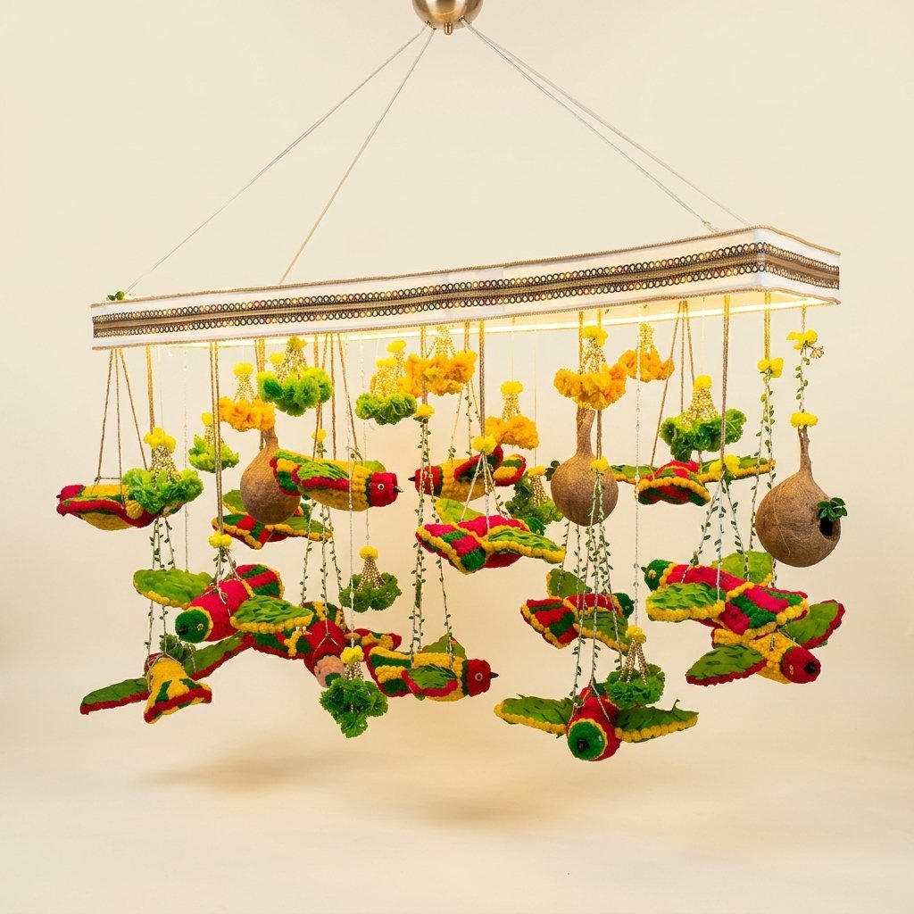 Bird and Nest Mobile