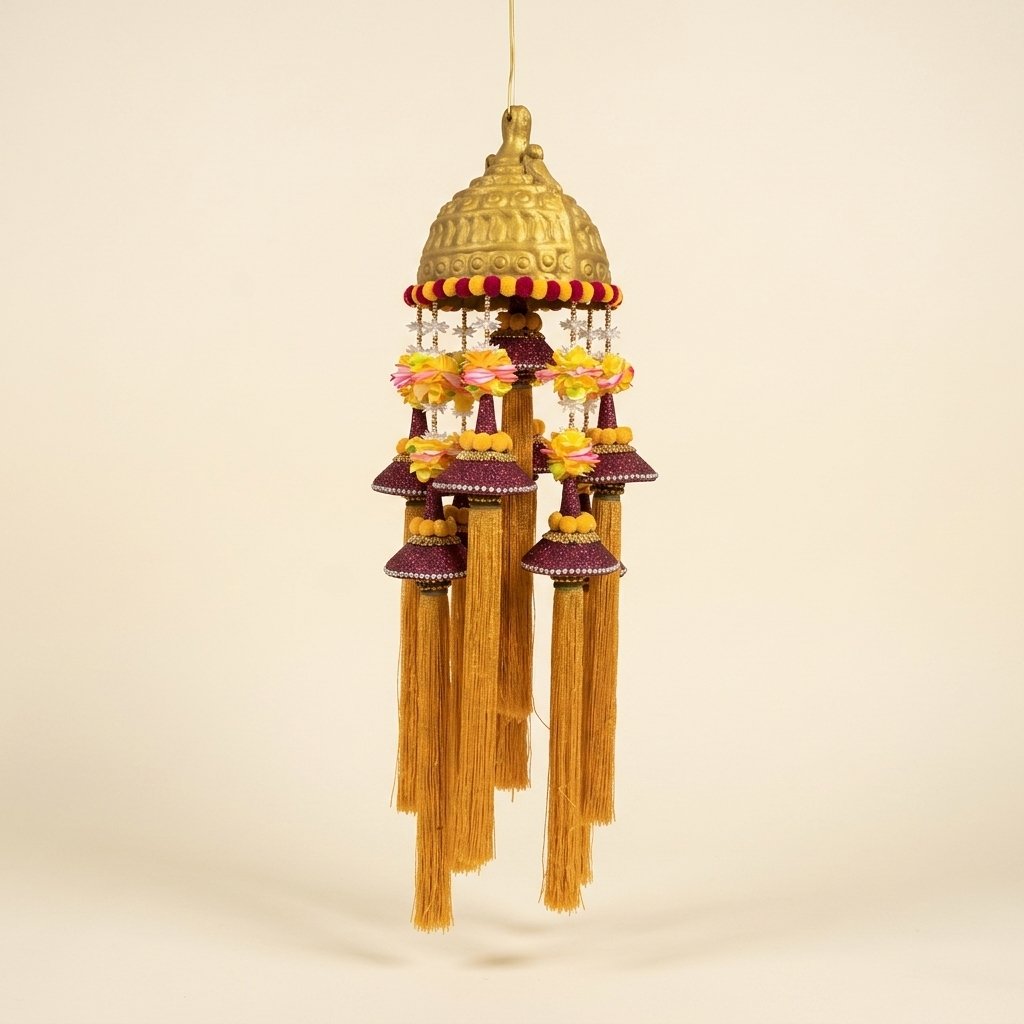Floral Tassel Kaleera
