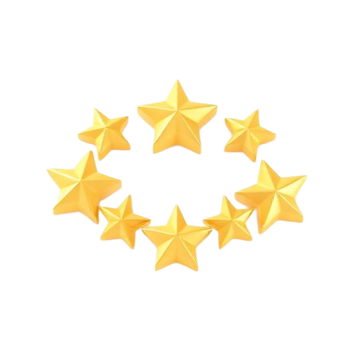 5-star reviews