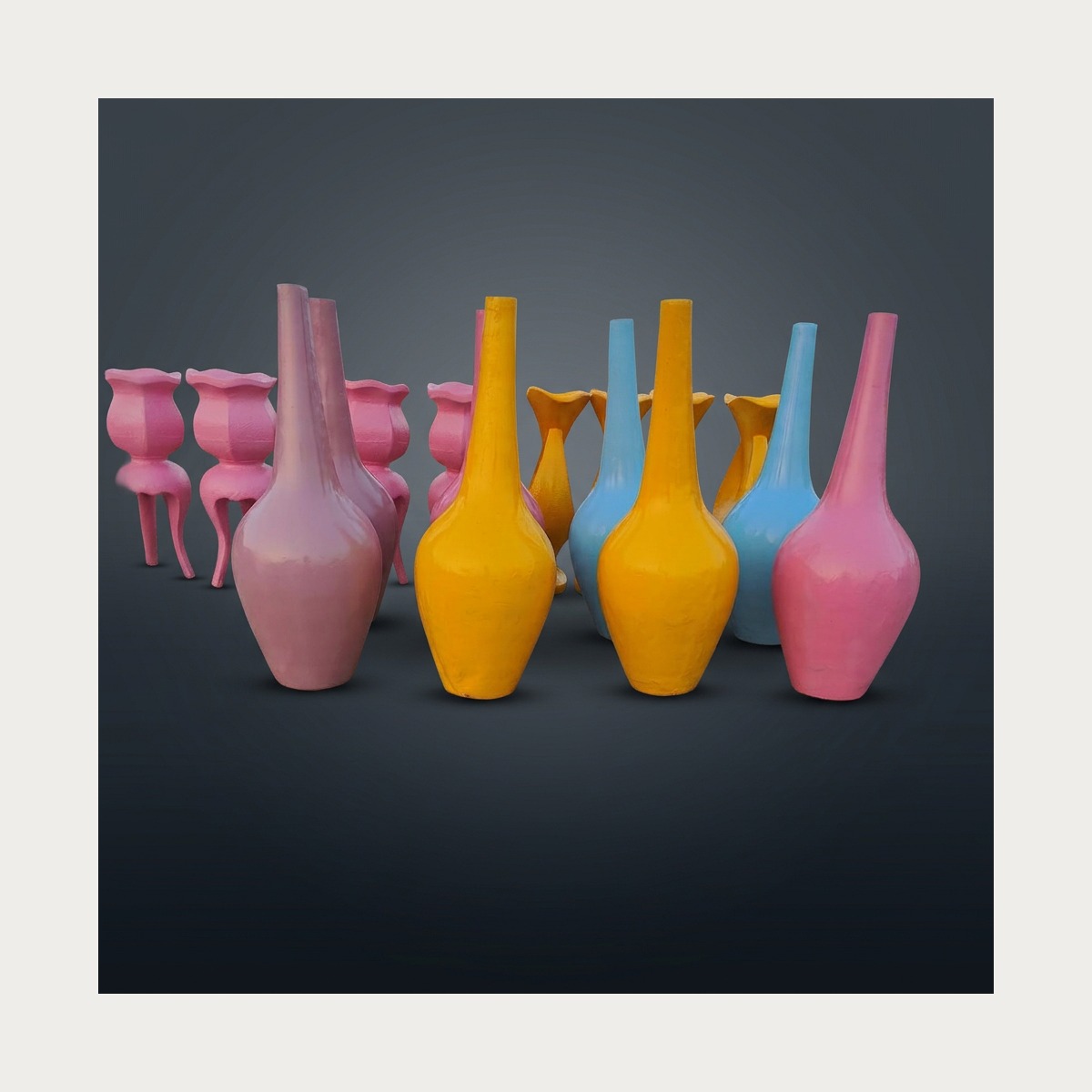 Fibre & Wooden Props — FW10