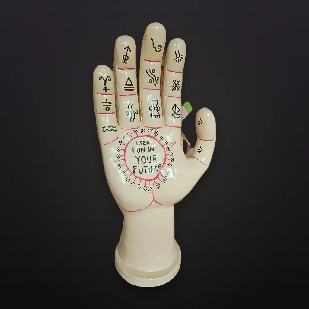 Palmistry Hand Statue