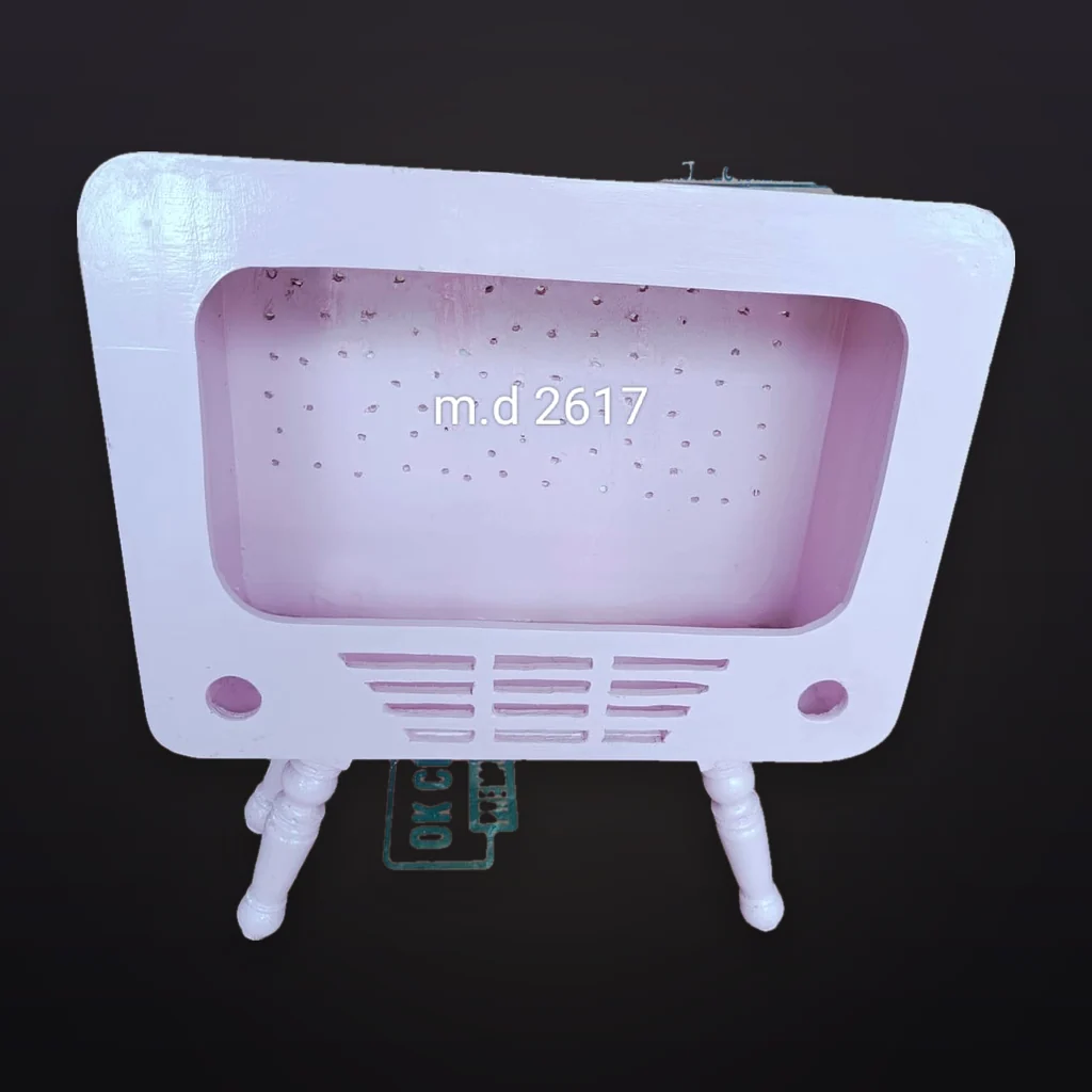 Pink Retro TV Frame Prop