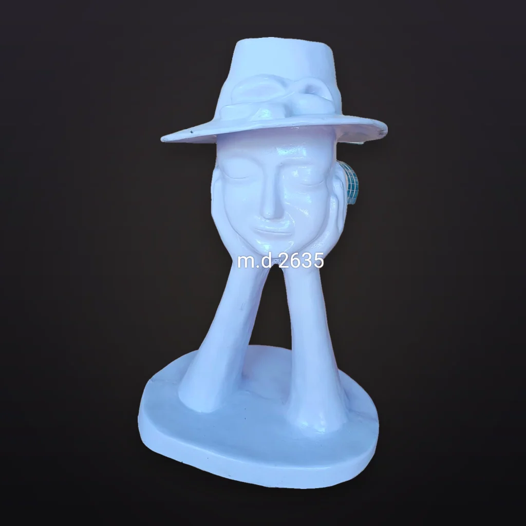 Powder Blue Hat Face Prop